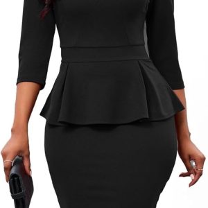 Sarin Mathews Womens One Shoulder Long Sleeve Cocktail Dresses Sexy Bodycon Ruched Wrap Split Party Formal Long Dress