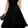 DRESSTELLS Women’s Cocktail Dresses, Formal Wedding Guest Church Modest Graduation Party Prom Dress 2025