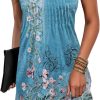 Disamer Sun Dresses for Women 2025 Vacation Pleated Summer Dress Trendy Spring Beach Coverups Sleeveless Tank Tshirt Sundress