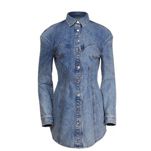 Denim Shirt Dress