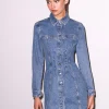 Denim Shirt Dress