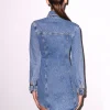 Denim Shirt Dress
