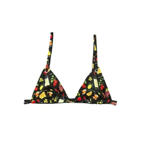 Grommet Triangle Bikini Top