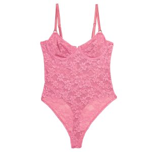 Le Stretch Lace Bodysuit
