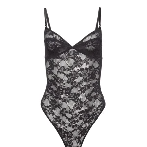 Le Stretch Lace Bodysuit