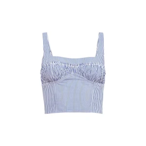 Poplin Bustier Top