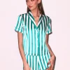 Riviera Stripe PJ Short