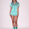 Riviera Stripe PJ Short