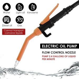 BEST SELLER | Portable Electric Fuel Transfer Pump – Detachable Oil & Liquid Siphon Pump (Amazon Ready) ⚡️⛽️