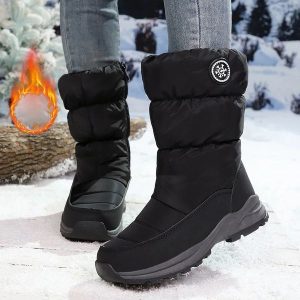 LAST DAY 60OFFWomens High Quality Winter Mid-Calf Snow Boots