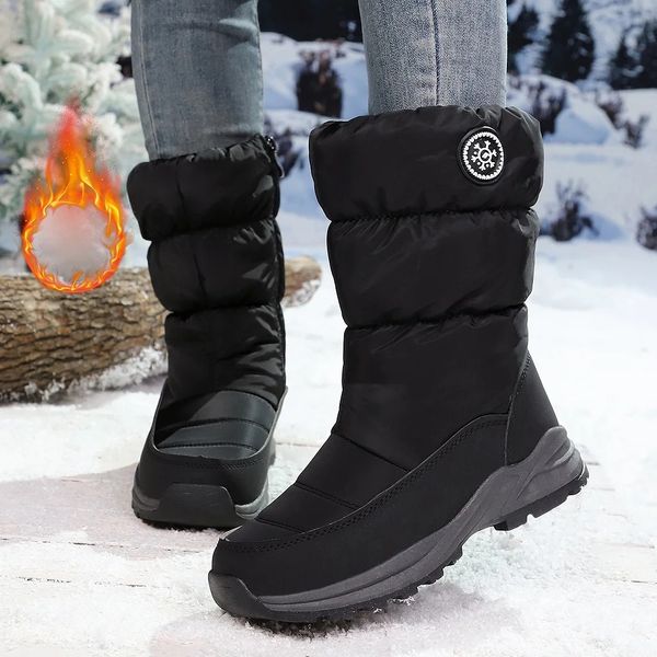 LAST DAY 60OFFWomens High Quality Winter Mid-Calf Snow Boots